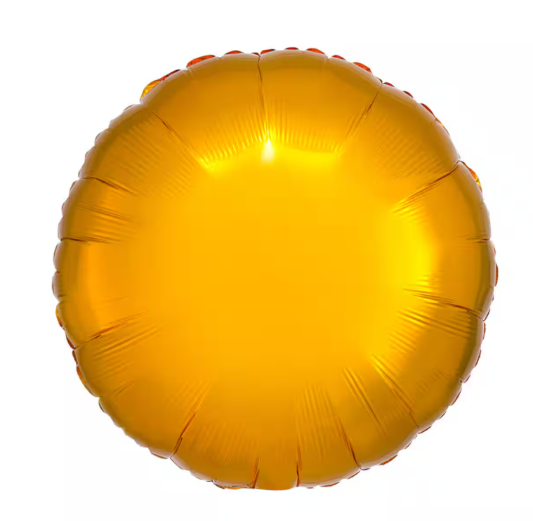 18" Metallic Foil Balloon circle – Party Pack 10 PZ